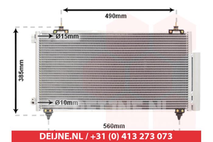 Toyota Celica Klima Kondensor O9990006125
