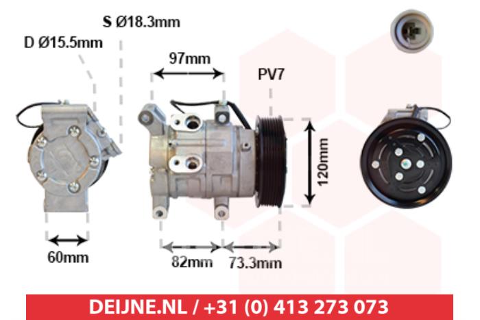 Toyota Hilux Aircopomp O9990006214