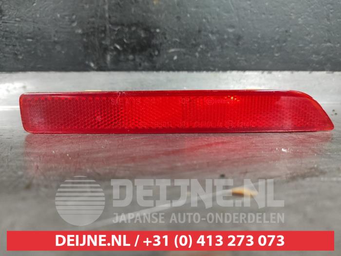 Bumper reflector links-achter van een Nissan Leaf (ZE1) 39/40kWh 2018