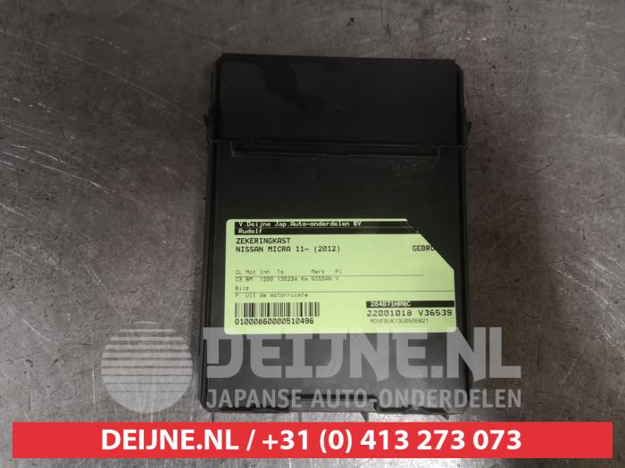 Nissan Micra Zekeringkast O510496