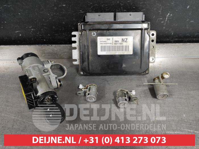 Chevrolet Matiz Schlossset Zylinder (komplett) O513618