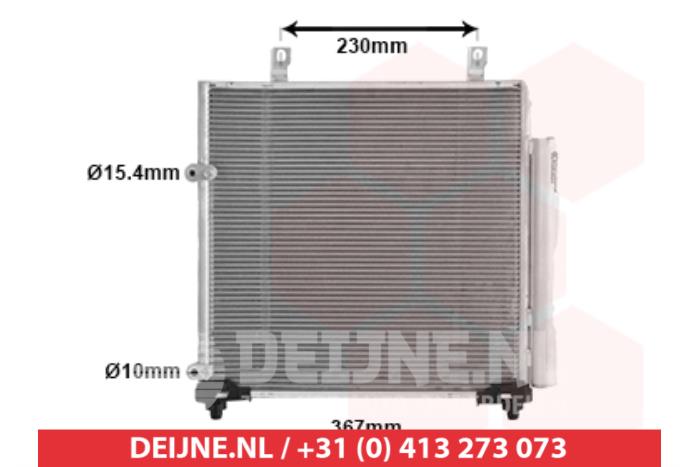 Nieuwe Airco Condensor Mitsubishi Space Star Prijs € 59,80 Inclusief btw aangeboden door V.Deijne Jap.Auto-onderdelen BV