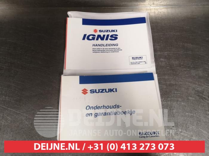 Suzuki Ignis Betriebsanleitung O520783