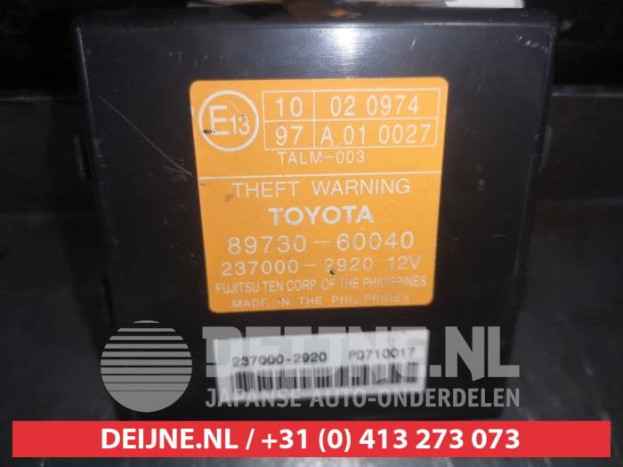 Toyota Landcruiser Alarm module O521747