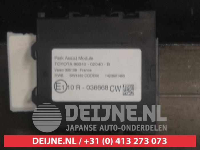 Toyota Auris PDC Module O522823