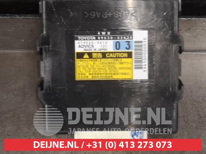 Gebruikte Computer 4x4 Toyota Urban Cruiser 1.4 D-4D AWD Prijs € 50,00 Margeregeling aangeboden door V.Deijne Jap.Auto-onderdelen BV