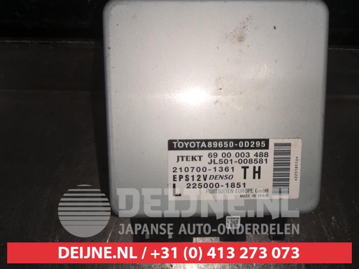 Gebruikte Computer Stuurbekrachtiging Toyota Yaris III (P13) 1.33 16V Dual VVT-I Prijs € 75,00 Margeregeling aangeboden door V.Deijne Jap.Auto-onderdelen BV