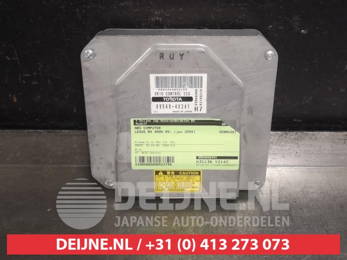 Gebruikte Computer ABS Lexus RX (U3) 400h V6 24V VVT-i 4x4 Prijs € 75,00 Margeregeling aangeboden door V.Deijne Jap.Auto-onderdelen BV