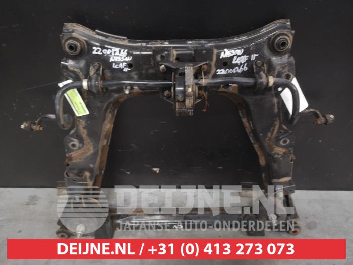 Gebruikte Subframe Nissan Leaf (ZE0) Leaf Prijs € 250,00 Margeregeling aangeboden door V.Deijne Jap.Auto-onderdelen BV