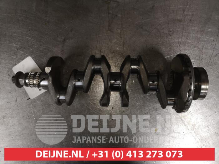 Gebruikte Krukas Nissan Qashqai (J11) 1.6 DIG-T 163 16V Prijs € 150,00 Margeregeling aangeboden door V.Deijne Jap.Auto-onderdelen BV