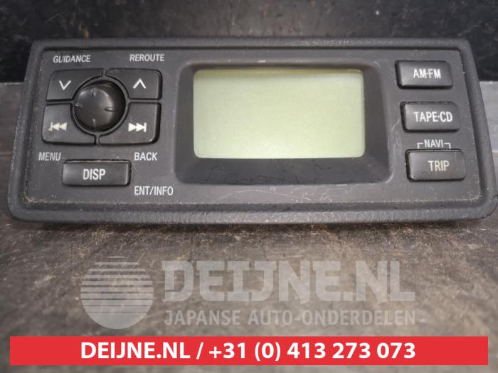 Toyota Yaris Navigation display O528676