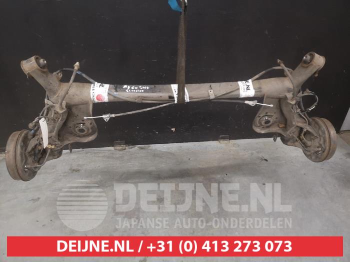Toyota Aygo Hinterachse Vorderradantrieb O535396