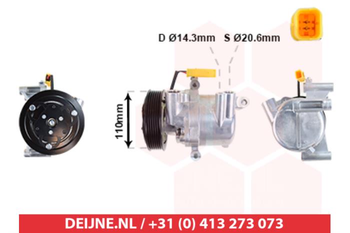 Toyota Aygo Klimapumpe O9990008173