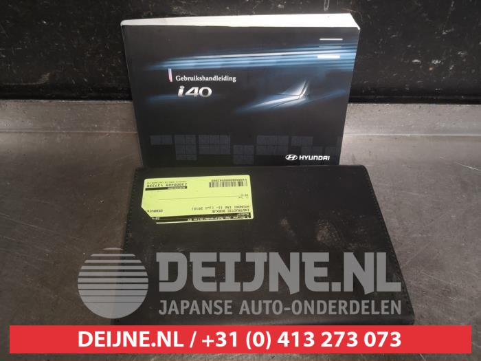 Hyundai I40 Instructie Boekje O543900