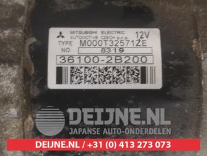 Startmotor van een Kia Pro cee'd (EDB3) 1.6 CVVT 16V 2008