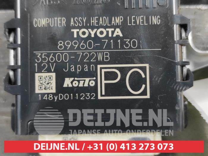 Toyota Hilux Computer lighting module O546964