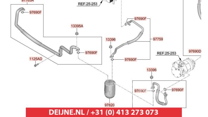 Kia Niro Airco Leiding O549495