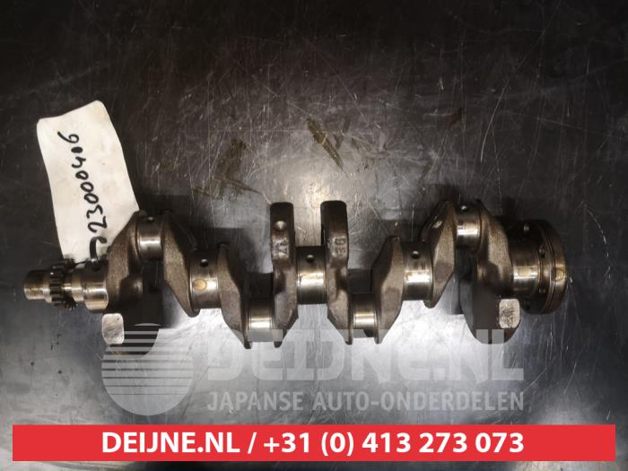 Gebruikte Krukas Toyota Yaris (P1) 1.0 16V VVT-i Prijs € 75,00 Margeregeling aangeboden door V.Deijne Jap.Auto-onderdelen BV