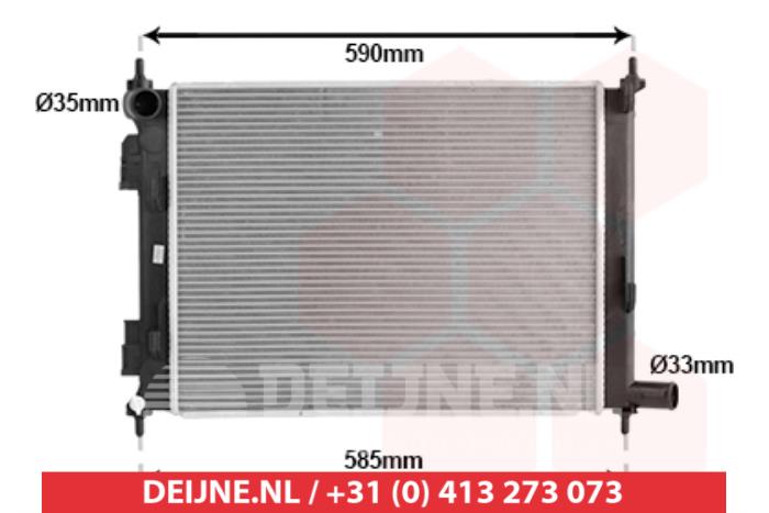 Kia Stonic Kühler O9990008216