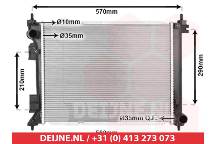 Kia Rio Radiateur O9990008218