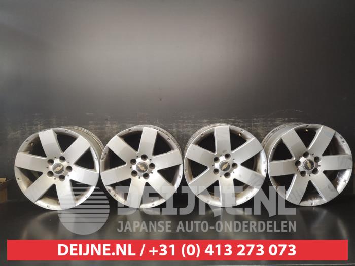Chevrolet Captiva Set of wheels O551270