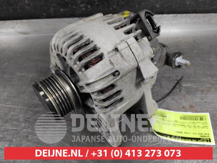 Gebruikte Dynamo Kia Rio III (UB) 1.1 CRDi VGT 12V Prijs € 35,00 Margeregeling aangeboden door V.Deijne Jap.Auto-onderdelen BV