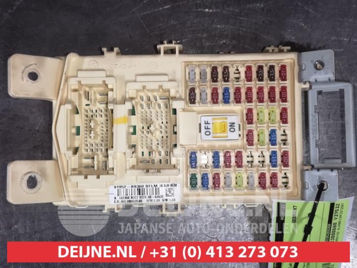 Hyundai I10 Fuse box O554311