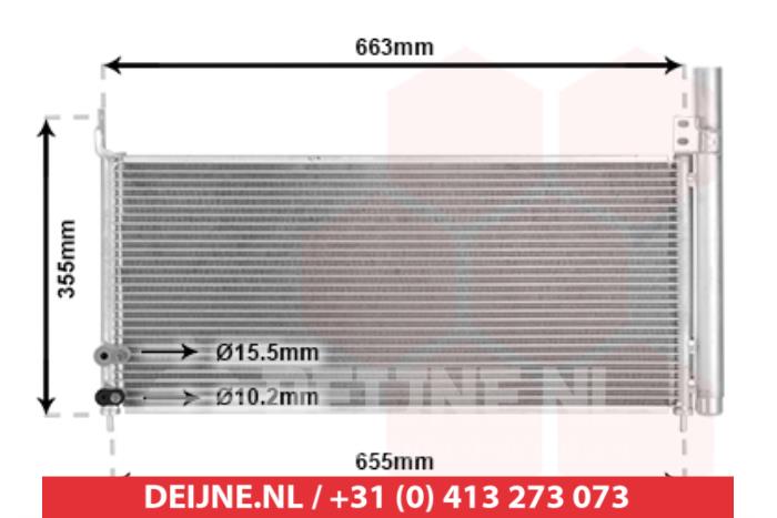 Toyota Auris Klima Kondensor O9990008241