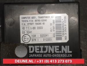 Gebruikte Immobiliser module Toyota Auris (E15) 1.6 Dual VVT-i 16V Prijs € 35,00 Margeregeling aangeboden door V.Deijne Jap.Auto-onderdelen BV