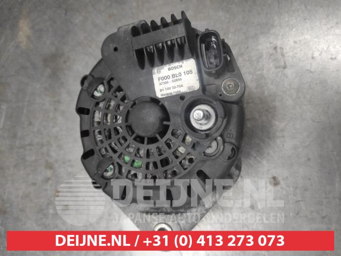 Dynamo van een Hyundai i10 (F5) 1.1i 12V 2012