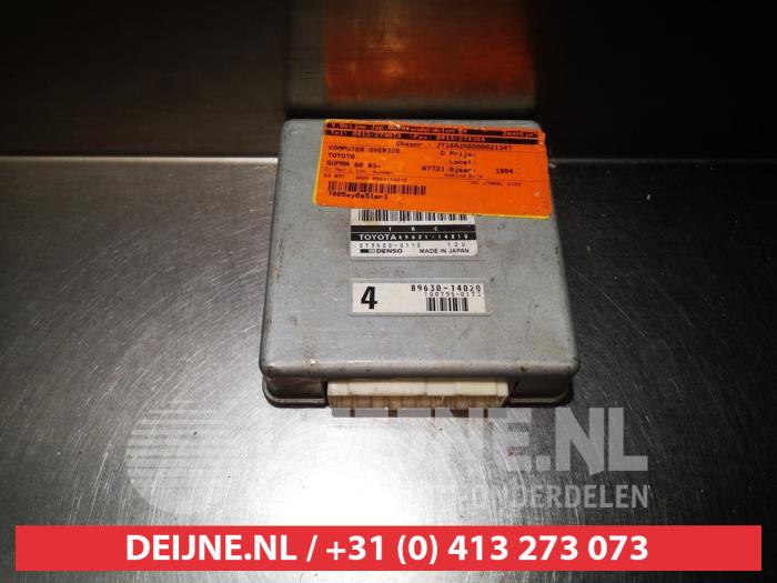 Gebruikte Computer Diversen Toyota Supra (JZA80) 3.0 i Twin Turbo 24V Prijs € 50,00 Margeregeling aangeboden door V.Deijne Jap.Auto-onderdelen BV