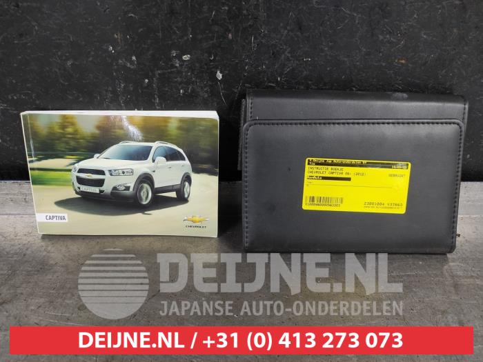 Chevrolet Captiva Instructie Boekje O563303