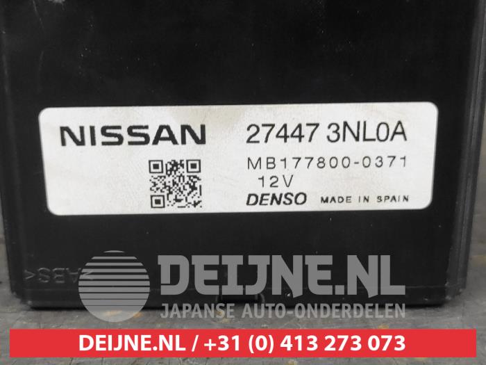 Computer Koeling van een Nissan Leaf (ZE0) Leaf 2016