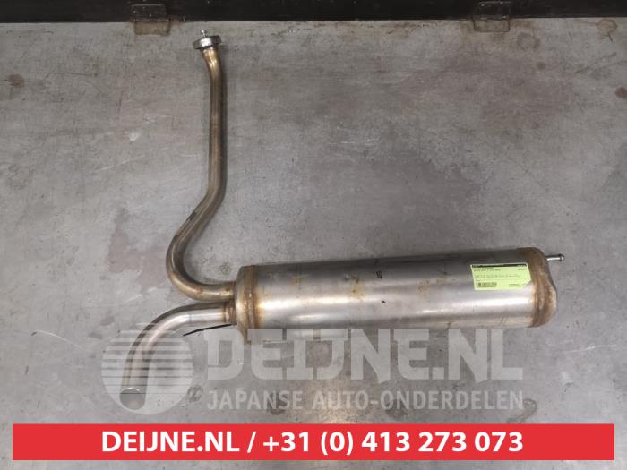 Uitlaat Einddemper Toyota Aygo X, 2022 1.0 12V VVT-i, Hatchback, Benzine, 998cc, 53kW (72pk), FWD, 1KRFE, 2022-03, KGB70 (Gebruikt)