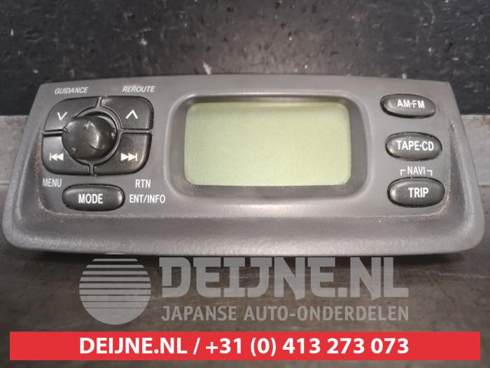 Toyota Yaris Navigatie Display O567368