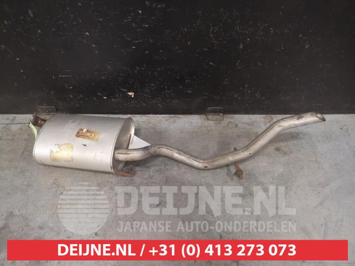 Gebruikte Uitlaat Einddemper Subaru G3X Justy 1.3 16V AWD Prijs € 40,00 Margeregeling aangeboden door V.Deijne Jap.Auto-onderdelen BV