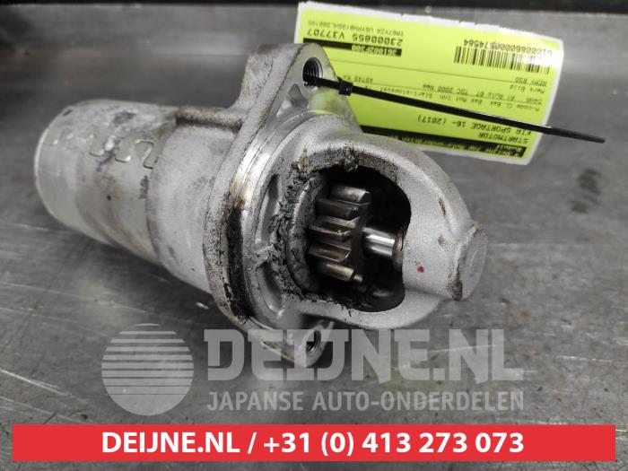 Gebruikte Startmotor Kia Sportage (QL) 2.0 CRDi 185 16V VGT 4x4 Prijs € 50,00 Margeregeling aangeboden door V.Deijne Jap.Auto-onderdelen BV