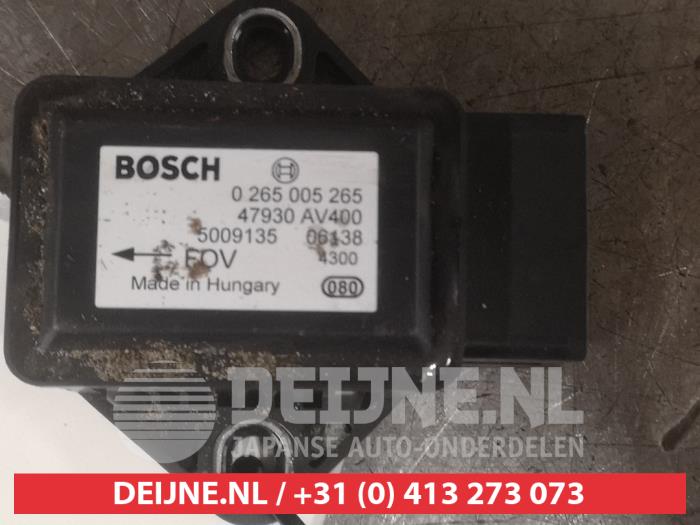 Nissan Micra Stabilisatie Regel Sensor O579565