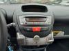 Radio van een Toyota Aygo (B10) 1.0 12V VVT-i 2009