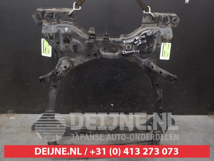 Gebruikte Subframe Nissan Micra (K14) 1.5 dCi Prijs € 250,00 Margeregeling aangeboden door V.Deijne Jap.Auto-onderdelen BV