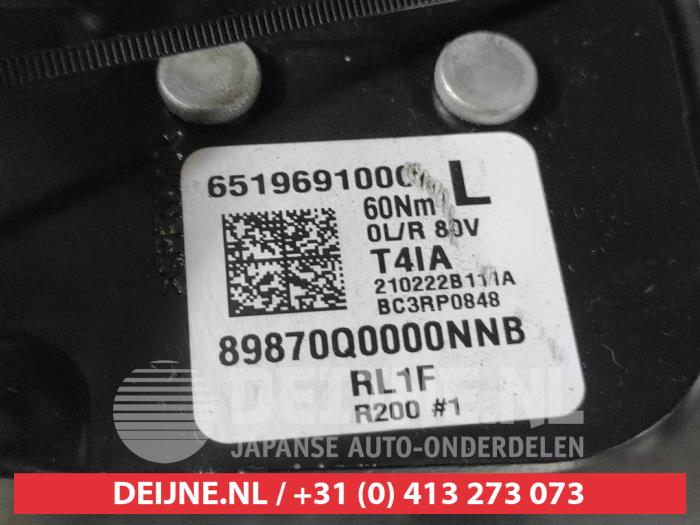 Hyundai I20 Sicherheitsgurt links hinten O588340