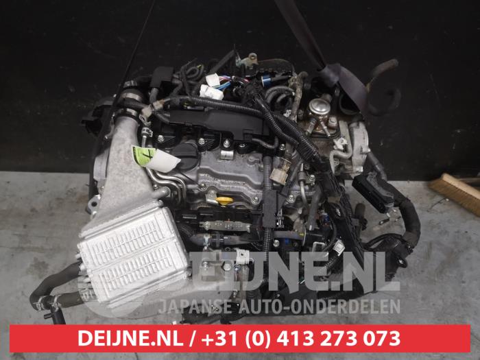 Motor van een Toyota C-HR (X1,X5) 1.2 16V Turbo 2017