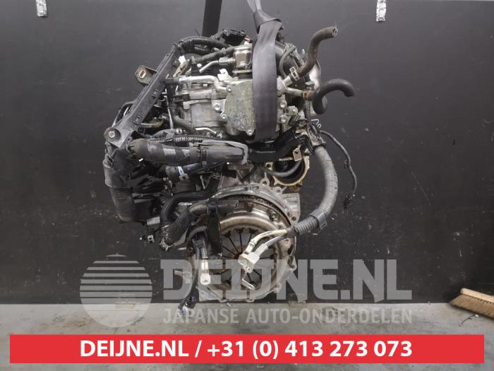 Motor van een Toyota C-HR (X1,X5) 1.2 16V Turbo 2017
