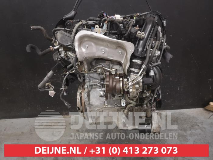 Motor van een Toyota C-HR (X1,X5) 1.2 16V Turbo 2017