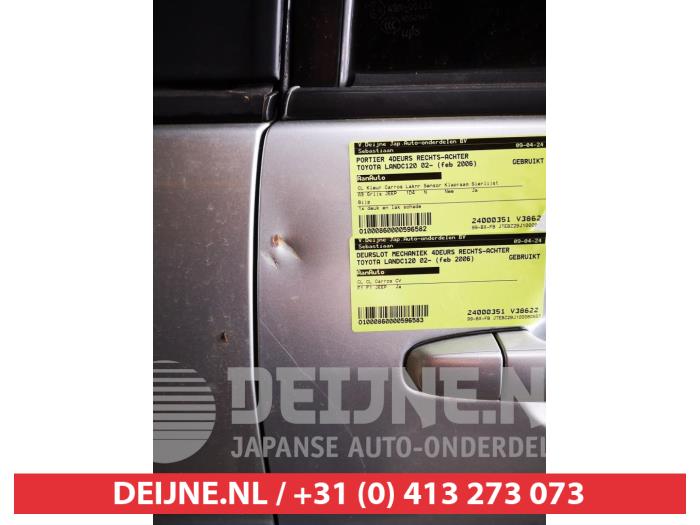 Toyota Landcruiser Portier 4Deurs rechts-achter O596582