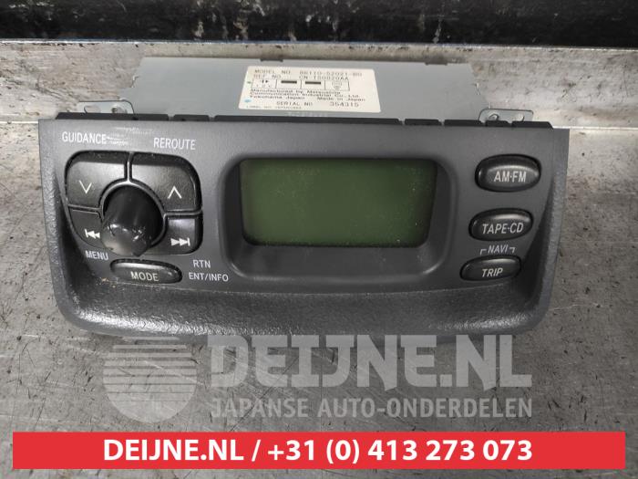 Toyota Yaris Navigatie Display O602690