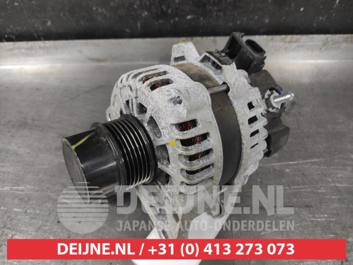 Gebruikte Dynamo Hyundai i30 (PDEB5/PDEBB/PDEBD/PDEBE) 1.0 T-GDI 12V Prijs € 250,00 Margeregeling aangeboden door V.Deijne Jap.Auto-onderdelen BV