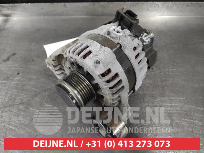 Gebruikte Dynamo Hyundai i30 (PDEB5/PDEBB/PDEBD/PDEBE) 1.0 T-GDI 12V Prijs € 45,00 Margeregeling aangeboden door V.Deijne Jap.Auto-onderdelen BV