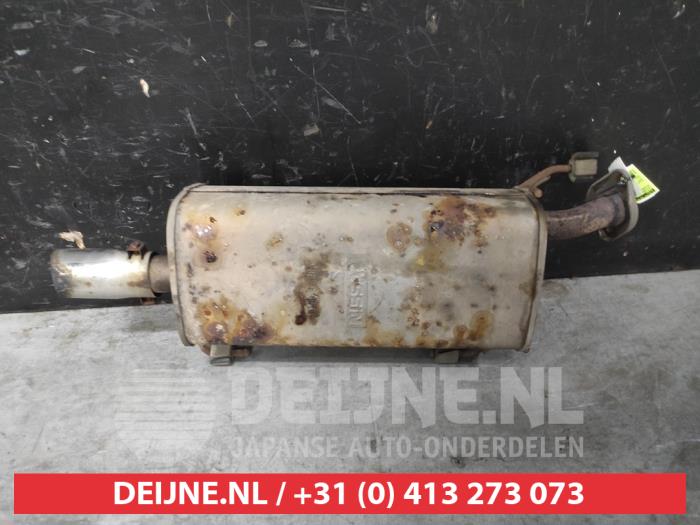Gebruikte Uitlaat Einddemper Nissan Juke (F15) 1.2 DIG-T 16V Prijs € 40,00 Margeregeling aangeboden door V.Deijne Jap.Auto-onderdelen BV