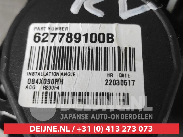 Nissan Pulsar Veiligheidsgordel rechts-voor O604618